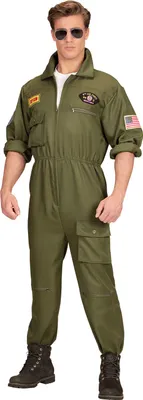 Produktbild von Widmann Pilot Jet Kampfanzug Karneval Thema Party Verkleidung