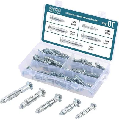 Produktbild von Famanu Maueranker 70 Sets - Schwerlastanker für Gipskarton und Hohllwände