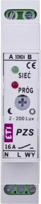Produktbild von Dämmerungsschalter 16A 230V 2-200lx PZS 002471103