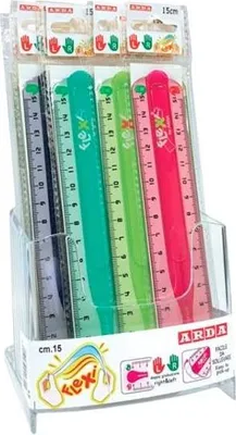 Zdjęcie produktu dla ARDA 115ESP, Ruler, 15 szt., Wielobarwny, 15 cm