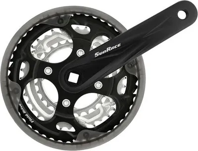 Produktbild von Sunrace Kettenradgarnitur Kurbelsatz FCM300 28-38-48 Zähne 170mm 3fach
