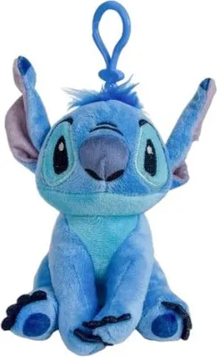 Zdjęcie produktu dla Disney Lilo & Stitch - Stich przytulanka - brelok - klips do torby - 12,5 cm