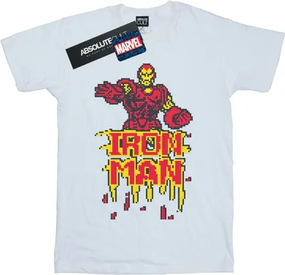 Produktbild von Marvel - T-Shirt für Herren BI43280 (XL) (Weiß)