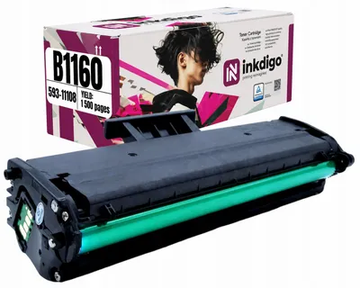 Produktbild von Inkdigo Toner HF44N für Dell B1160, B1160w – Schwarz, 1500 Seiten,, KI-generiertes Bild