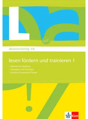 Image de deutsch.training. 5. und 6. Klasse. Arbeitsheft zur Leseförderung