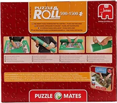 Immagine prodotto di Jumbo 17690 - Puzzle Mates and Roll, tappetino per puzzle, fino a 1500 pezzi
