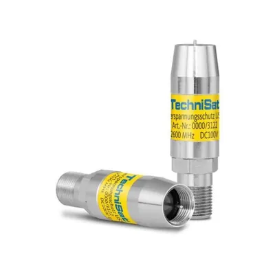 Obrázek produktu pro TechniSat USS1, Žlutá, 70 ohm, 5 - 2600 MHz, IP67, Koaxiální adaptér, 20 g