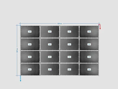 Produktbild von OKU Solarabsorber Pool-Solarheizung SET 32 - 16 Absorber