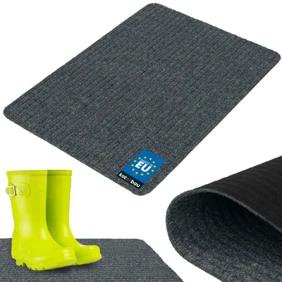 Obrázok produktu pre KOTARBAU® Protišmyková rohožka Matador Dirt Catching Mat Clean Run Mat Durable Grey 50x70 cm
