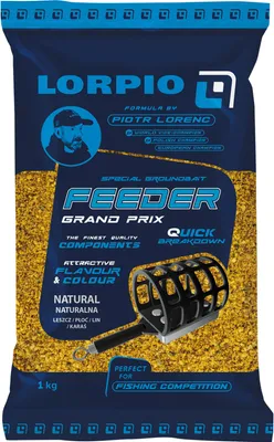 Obrázok produktu pre Lorpio Feeder Grand Prix Natural 1000g mletá návnada