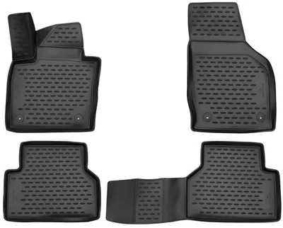 Produktbild von WALSER XTR Gummi Fussmatten Auto für Audi Q3 2015 - 03/2020, 100% passgenaue Auto Fußmatten, robuste Universal Fußmatte Auto, Gummimatten Auto, Auto Fussmatten Gummi, Auto Gummimatten