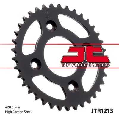 Produktbild von JTSPROCKETS Kettenrad JTR1213.37 Hinten Kohlenstoffstahl