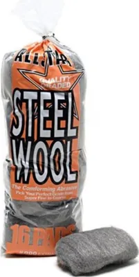 Productafbeelding van Zeer fijne staalwol - verpakking van 16 stuks
