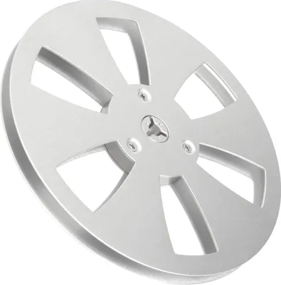Produktbild von Hochfeste 1/4 7 Zoll Aluminiumlegierung Spule - Ersatz für Bandrecorder - Für Aufnahmebegeisterte und Audioprofis