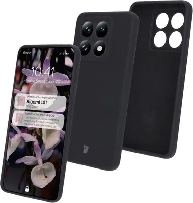 Produktbild von Bizon Soft Case für Xiaomi Redmi 14C 4G / Poco C75, Schwarz