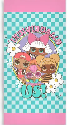 Produktbild von LOL Surprise Individually Badetuch, Strandtuch 70x140cm
