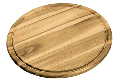 Produktbild von KESPER Fleischteller Akazie Saftrille H1,5cm Ø30cm