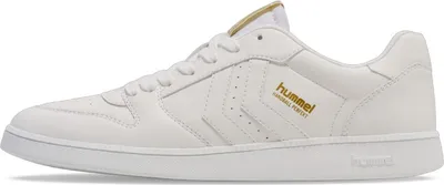 Produktbild von Hummel Handball Perfekt Indoor Schuhe Sneaker weiß/beige/gold 218428-9001, Schuhgröße:44 EU