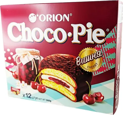 Produktbild von Orion Choco Pie Kirsche 12er Pack