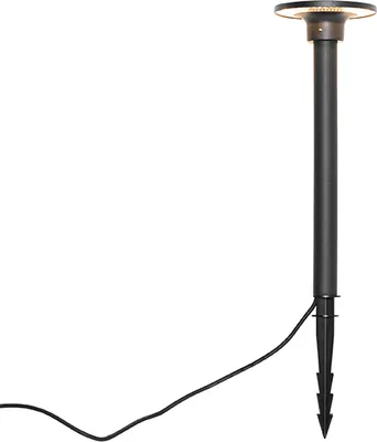 Produktbild von Moderner SpießSpot Schwarz inkl  LED IP54 Skyf