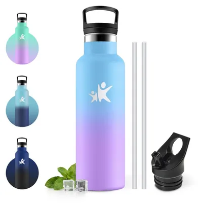 Produktbild von Thermosflasche 500ml JAPORIA, auslaufsicher, für Kohlensäure, BPA-frei,