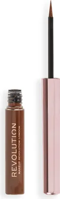 Zdjęcie produktu dla Revolution eyeliner z pędzelkiem Super Flick Liquid Brown