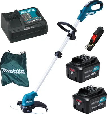 Produktbild von Makita UR100DSME Bürstenschneider/Rasentrimmer 26 cm Akku Blau (UR100DSME)