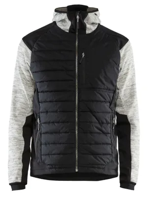 Image de Veste de travail à capuche hybride gris granulé/noir TXL - BLÅKLÄDER - 593021179099XL