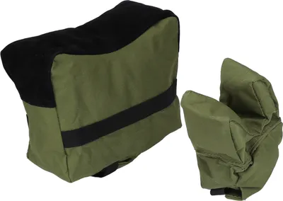 Produktbild von Langlebiger, tragbarer Schießständer für vorne und hinten, Bankauflagetaschen-Set, Gewehr-Zielständer für die Jagd (grün)