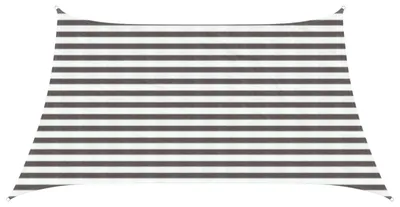 Obrázek produktu pro Sluneční plachta Světle šedá a bílá 3 / 4 x 2 m HDPE