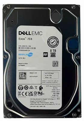 Immagine prodotto di Seagate Exos 7e8 8tb 3,5" Sata Hard Disk Hdd 7200rpm 256mb Cache Cmr