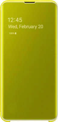 Produktbild von Samsung EF-ZG970, Flip case, Samsung, Galaxy s10e, 14,7 cm (5.8"), Gelb