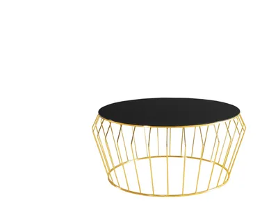 Image de Table basse or Salon Table d'appoint Table de salon