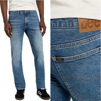 Produktbild von LEE, Herren Jeanshosen, Slim fit, LUKE, W32 L32, Blau, Jeans, baggyjeans, buggy