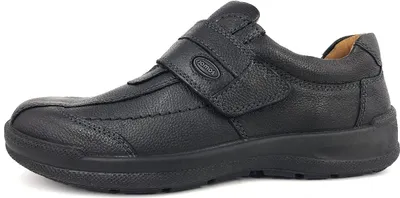 Obrázok produktu pre Jomos pánska obuv slip-on na suchý zips čierna voľnočasová obuv, veľkosť obuvi:42 EU