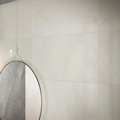Produktbild von CASA39 Fliesen Steinoptik Weiss 80x80 cm Caesar Portraits