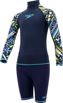 Obrázek produktu pro Speedo sada plavek a chrániče proti vyrážce pro chlapce, velikost 8