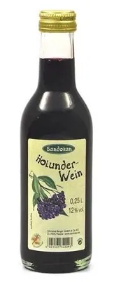 Produktbild von Holunder Wein (0.25 l / 12 % vol.)