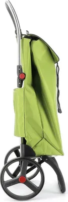 Produktbild von Rolser Einkaufstrolley I-Max MF 2 - Zusammenklappbar - Große Räder - Lima - 43L Kapazität - Aluminiumrahmen