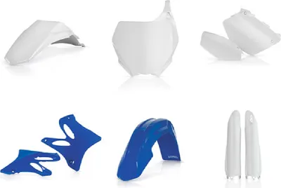 Imagen del producto de Kit de carenado ACERBIS, 9 piezas, color azul/blanco, modelo 2013, para YAMAHA YZ