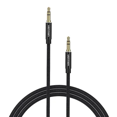 Produktbild von Vention BAWBJ, 3.5mm, Männlich, 3.5mm, Männlich, 5 m, Schwarz