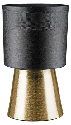 Obrázek produktu pro Gilde Übertopf, zylindrisch, "Nama", Aluminium, schwarz, VE 1, H. 34 cm, D. 22 cm