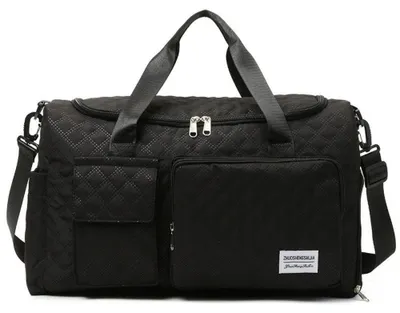 Produktbild von Reisetasche 44x20x30cm Handgepäck mit Schuhfach Nassfach Tasche Wasserdicht Sporttasche Weekender Bag Schwimmtasche Wasserdicht