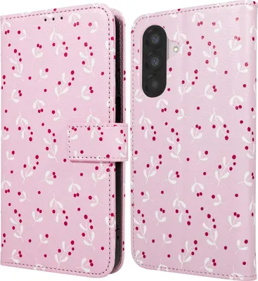 Produktbild von imoshion Design Klapphülle Samsung Galaxy A36 - Blush Berries