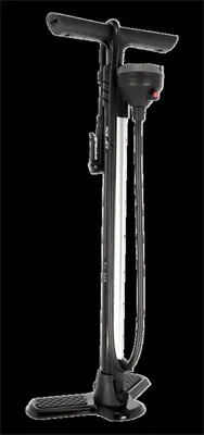 Produktbild von XLC Standpumpe digital PolyurethanS06 11 bar, mit Dualkopf, Ø 32mm Stahl