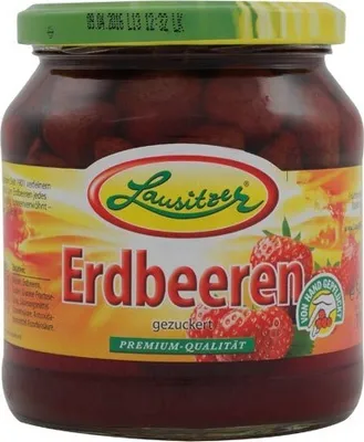 Produktbild von Lausitzer Erdbeeren (580 ml Glas)