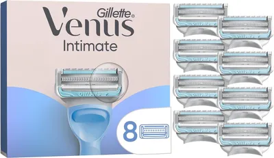 Image de Lames système Gillette Venus pour la zone intime, 8 pièces