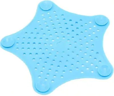 Produktbild von Abflussstöpsel - Duschablauf - Abflussstopfen - Abfluss - Spülbeckensieb - Blau