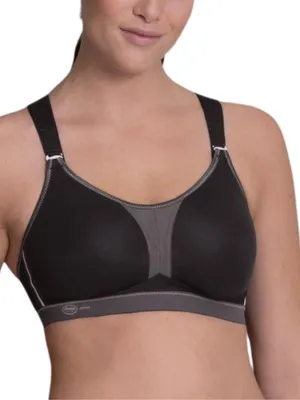 Produktbild von Anita Damen Sport-BH Dynamix-Star Sport BH, Schwarz/Anthrazit, 90D EU