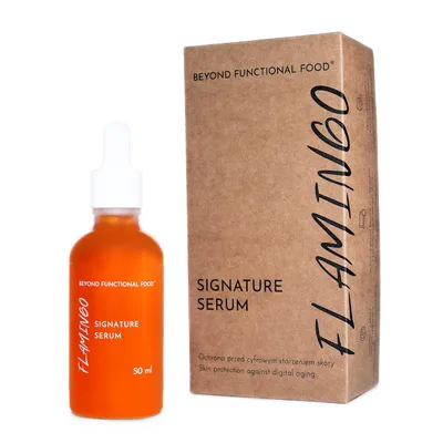 Zdjęcie produktu dla Serum do twarzy z astaksantyną - przeciw niebieskiemu światłu - przeciwstarzeniowe kosmetyki naturalne dla każdego rodzaju skóry - 50 ml